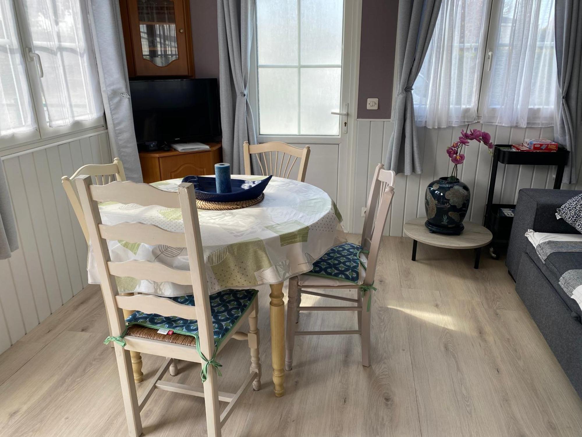 Mobil Home Cristal Biville-sur-Mer Екстер'єр фото