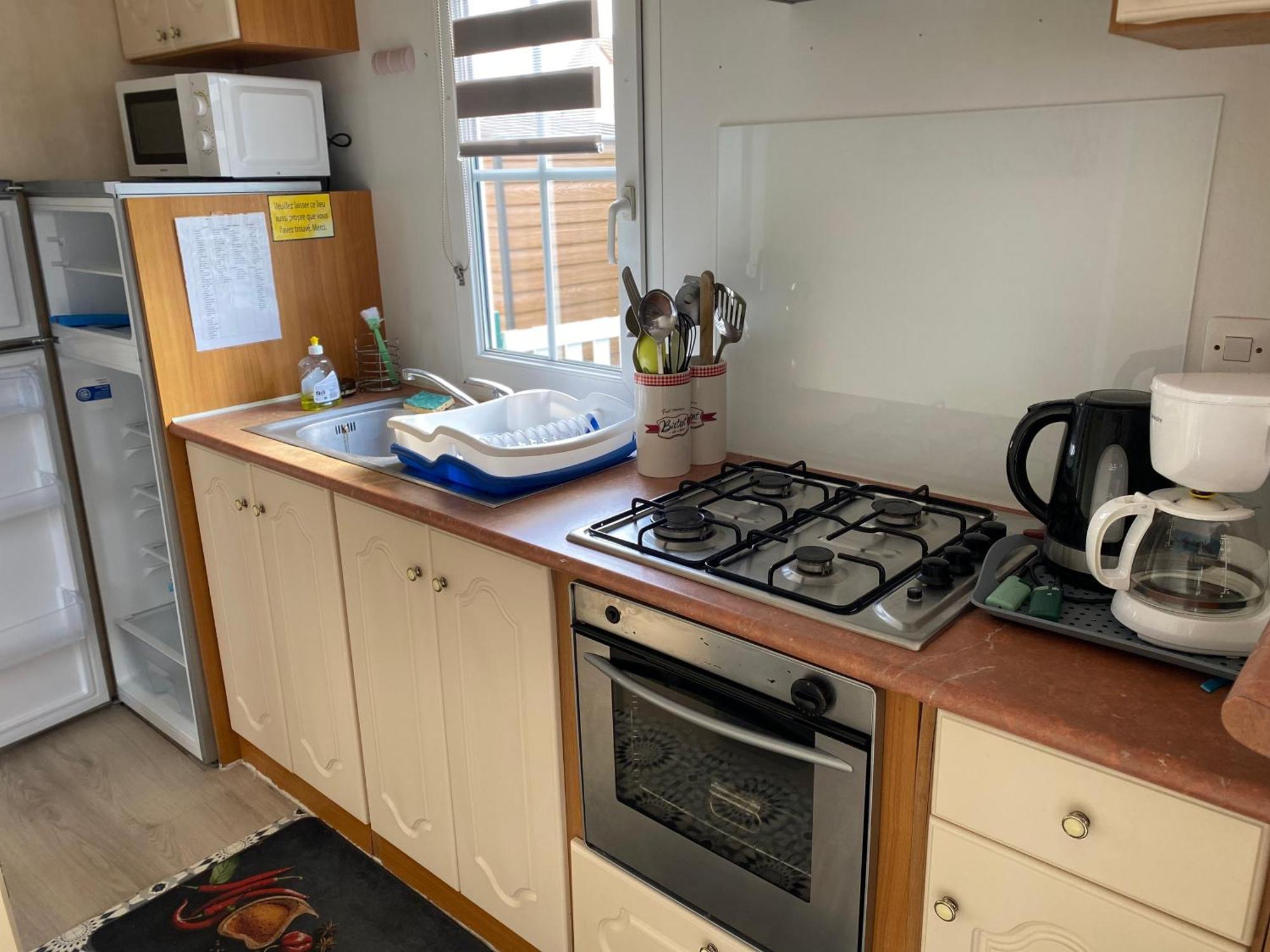 Mobil Home Cristal Biville-sur-Mer Екстер'єр фото